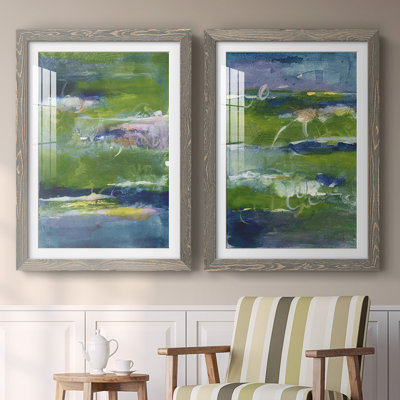 «Bales Of Color I», reproduction de photo sur toile 2 pièces