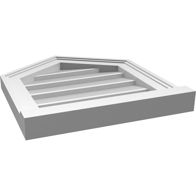 Ventilateur à pignon en uréthane non-fonctionnel Signature, H 18 po x l 16 po x P 2 po