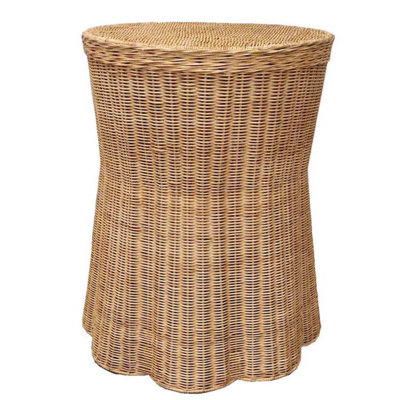 Brouillette Rattan Accent Stool