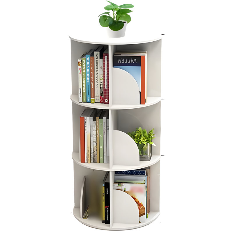 Toytexx Inc 3-Tier 360° Rotating Stackable Shelves Organizer With Multi-Layer Design For Space-Saving Storage