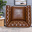 Fauteuil club pivotant Chesterfield