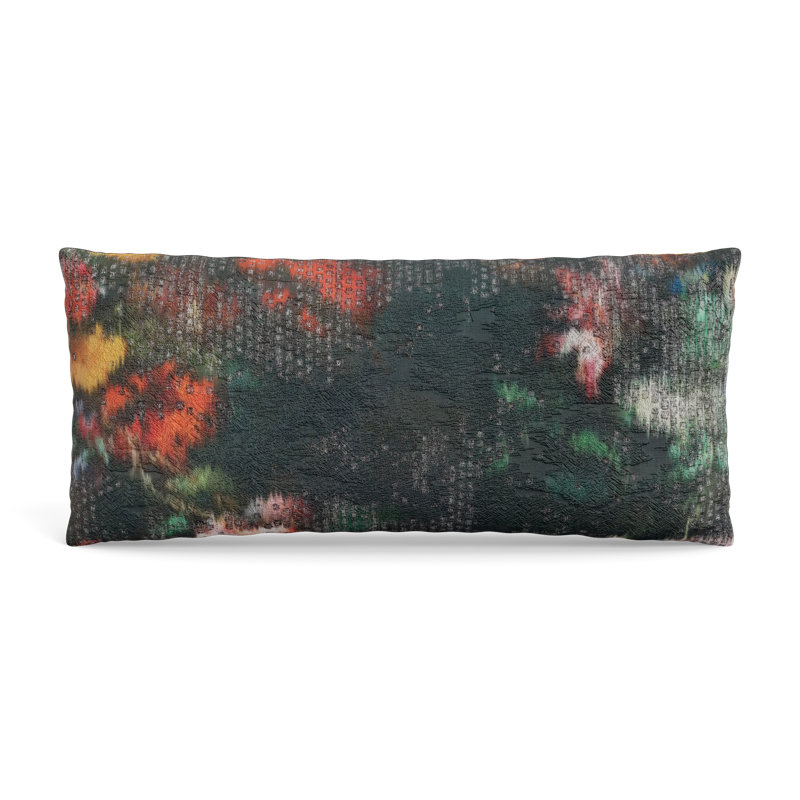 Ibiza Rectangular Pillow Cover & Insert, Black