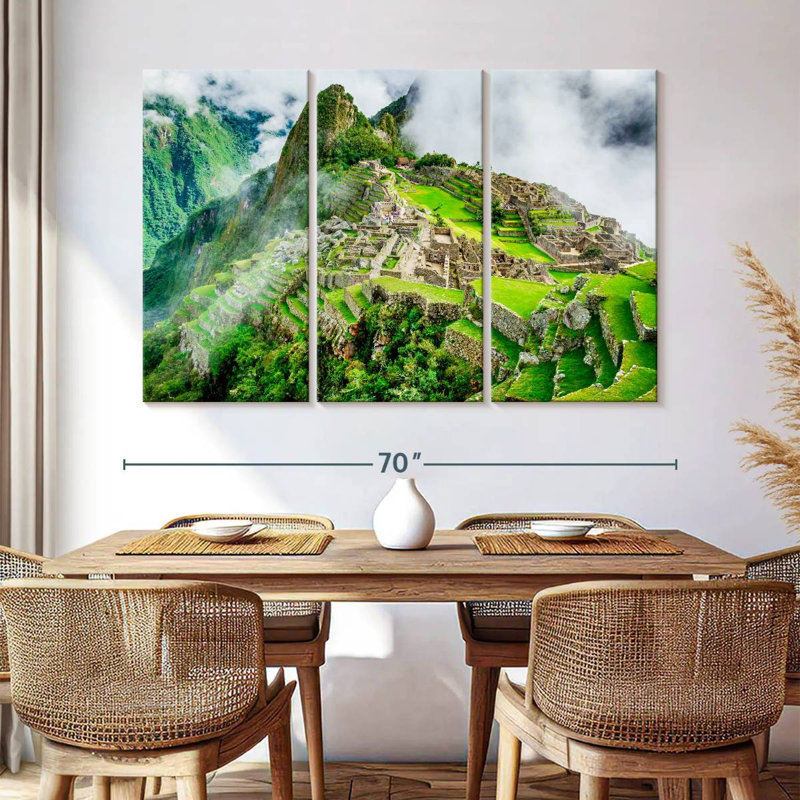 Lilie Inca Ruins Machu Picchu, 42" H x 65" W