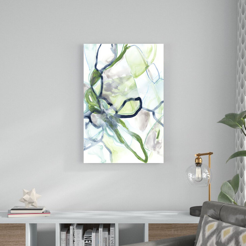 «Hive Cycle I» par June Erica Vess - peinture sur toile tendue, H 36 po x l 24 po