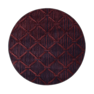 Tapis rouge intérieur et extérieur Trellis