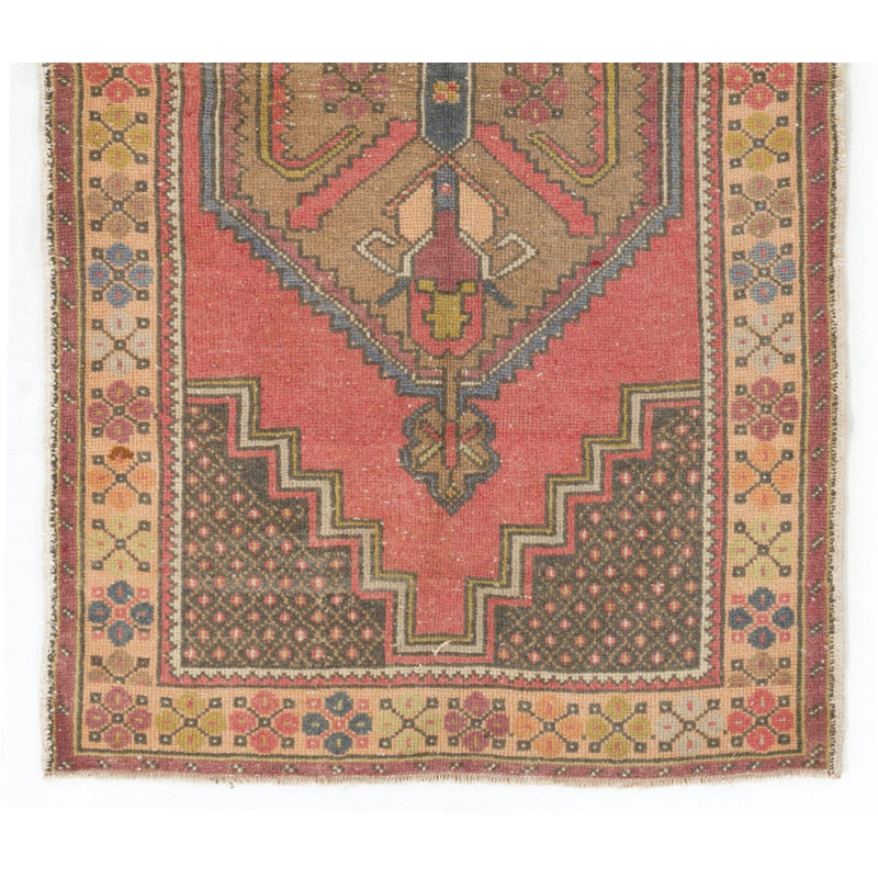 Tapis turc vintage fait à la main