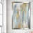 " Blue Gold Illusion " Painting Print-2067434651-2067434643