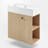 Lynice 21.6'' Floating Single Bathroom Vanity with Top-841408540-841408538