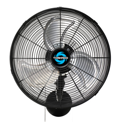 Ventilateur mural oscillant haute vitesse 16 pouces Tornado Pro Series pour usage industriel, commercial et résidentiel