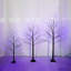 Ensemble de 3 arbres de Noël