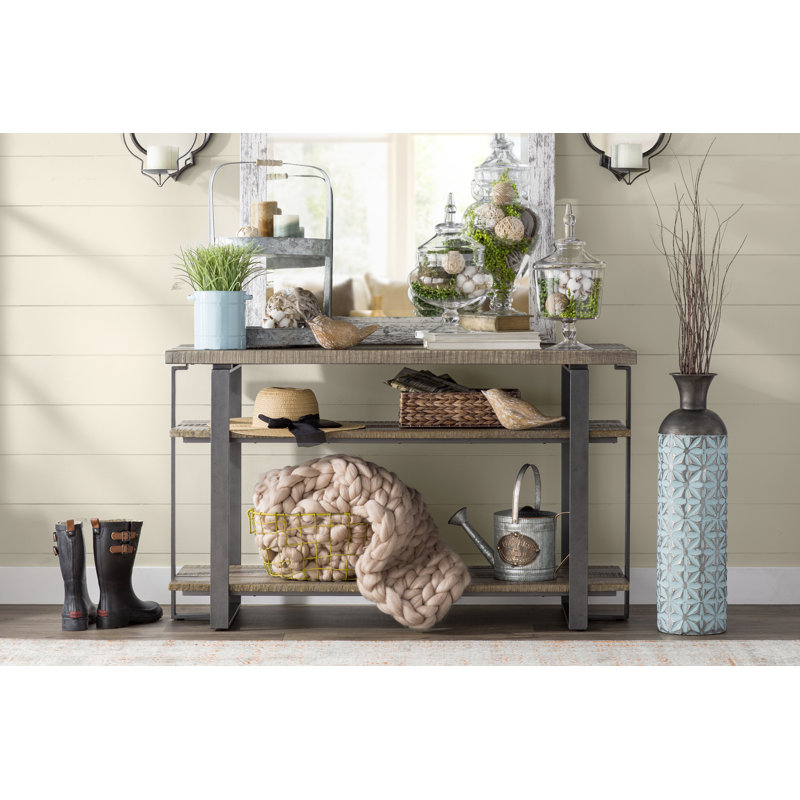 Ulrey Engineered Wood Flat Wall Mirror, 45.5" x 39.5" 