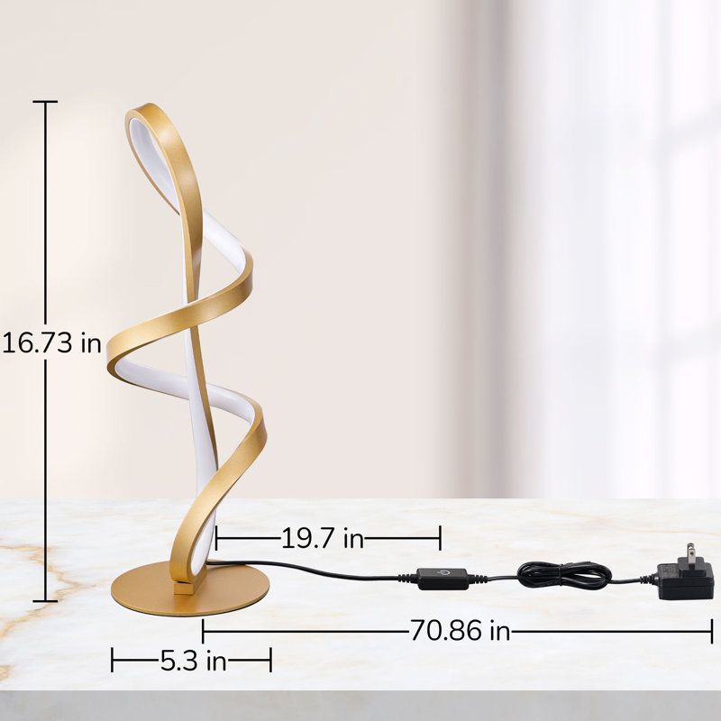 Lampe de table Brecklyn, Doré