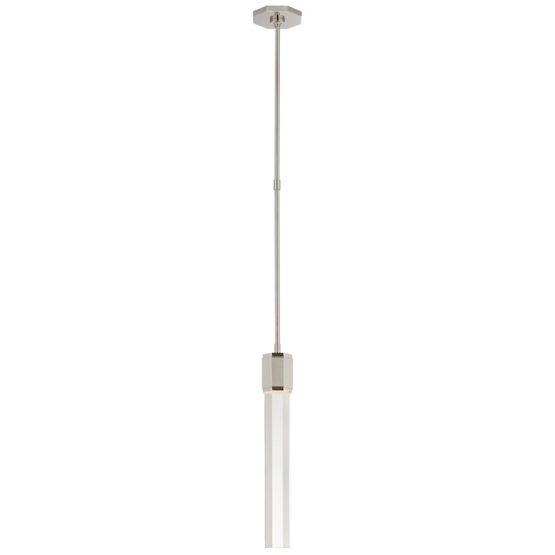 Fascio 1 - Light LED Pendant, Polished Nickel
