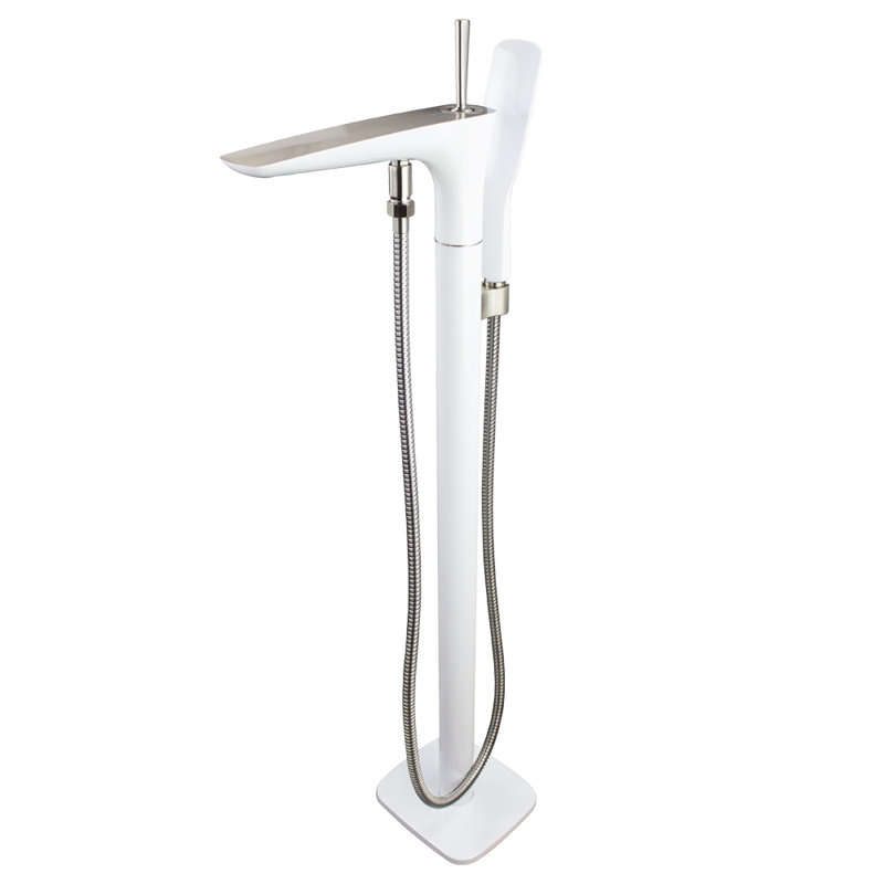 Blythe 1 Handle Floor Tub Filler with Diverter