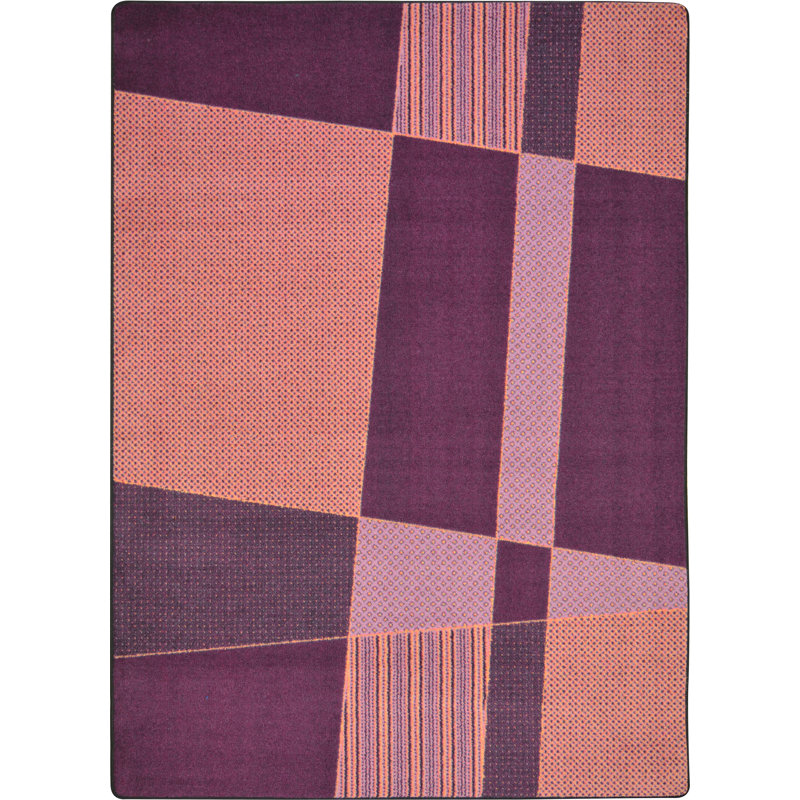 Kid Essentials Spazz by Joy Carpets Area Rug, Rectangle 3'10" x 5'4"