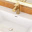 Meuble-lavabo mural simple lavabo de 120 cm avec comptoir en résine de pierre-145848041