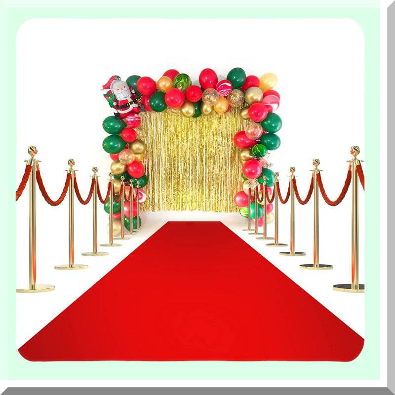 Red Carpet Floor Runner for Events 2x15 Feet