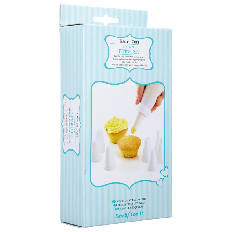 9 Piece Plastic Piping Set