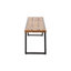 Banc d'entrée en bois Banc d'extérieur