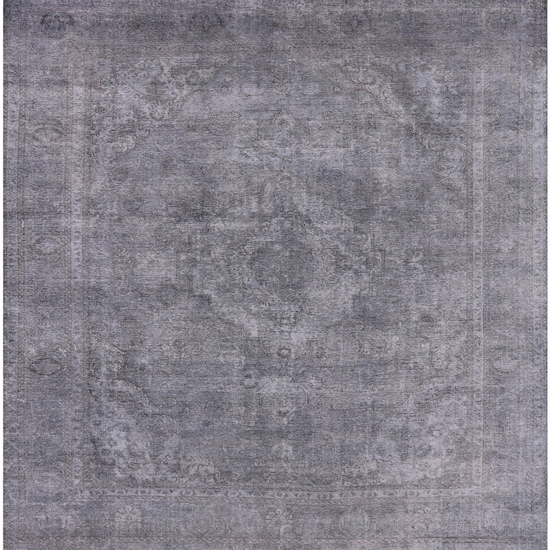 Tapis gris Izayah, Carré 8 pi