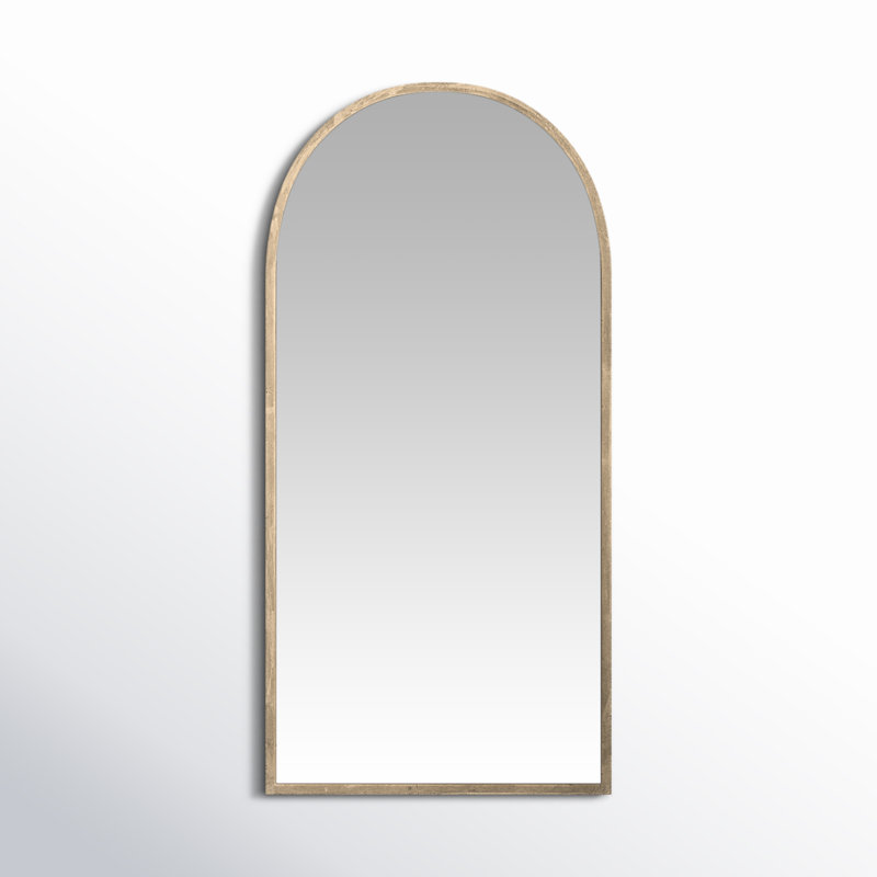 Miroir d'appoint Rivale Mid-Century, Doré