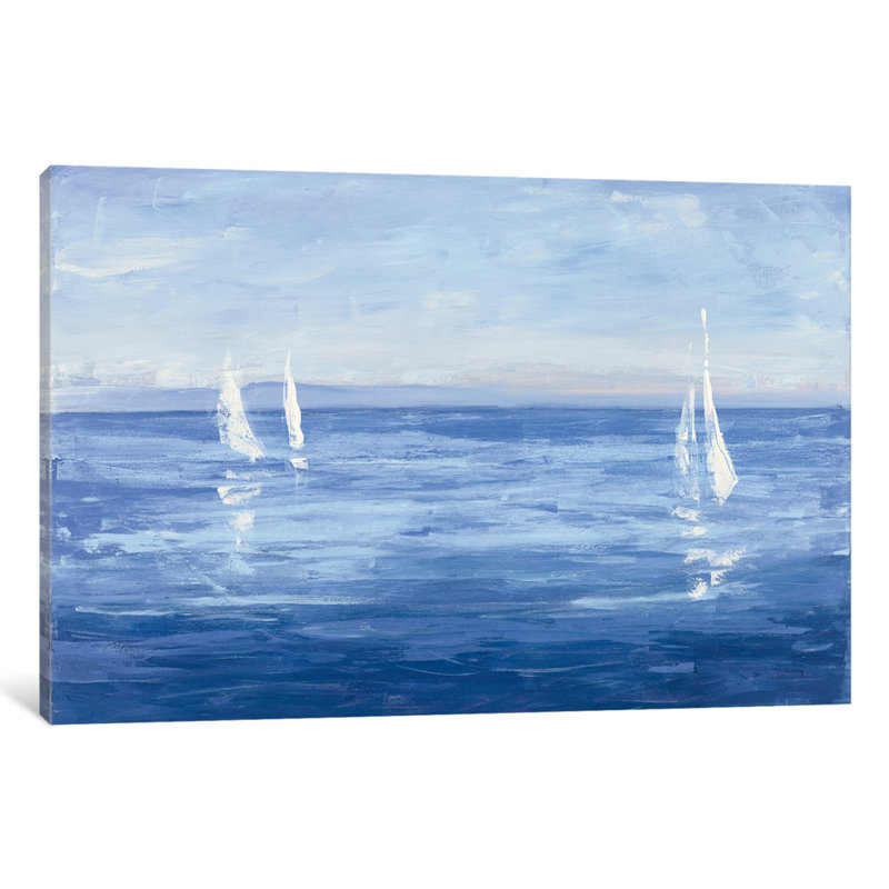 " Open Sail " by Julia Purinton, 26" H x 40" W x 1.5" D