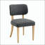 Chaise de salle à manger rembourrée Modern