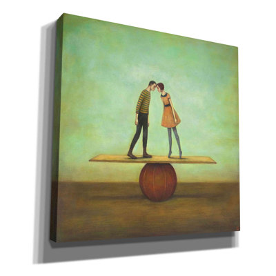 «Trouver l'équilibre» par Duy Huynh, art mural sur toile