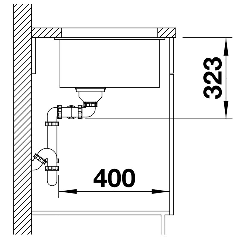 Subline Double Bowl Undermount Kitchen Sink, Coffee