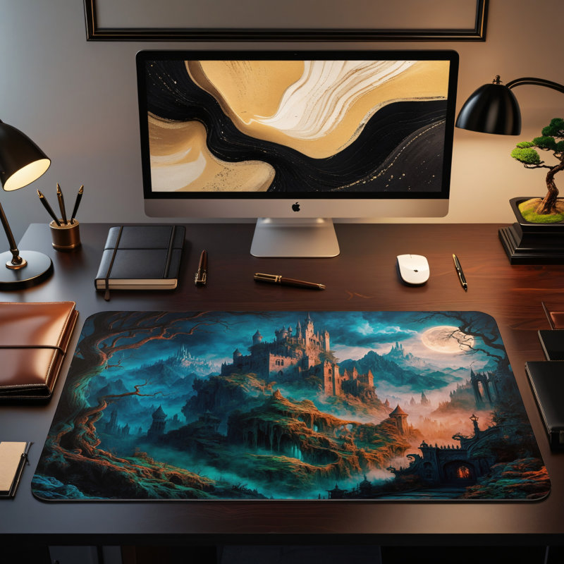 Polyester Desk Pad, 23.6x13.8