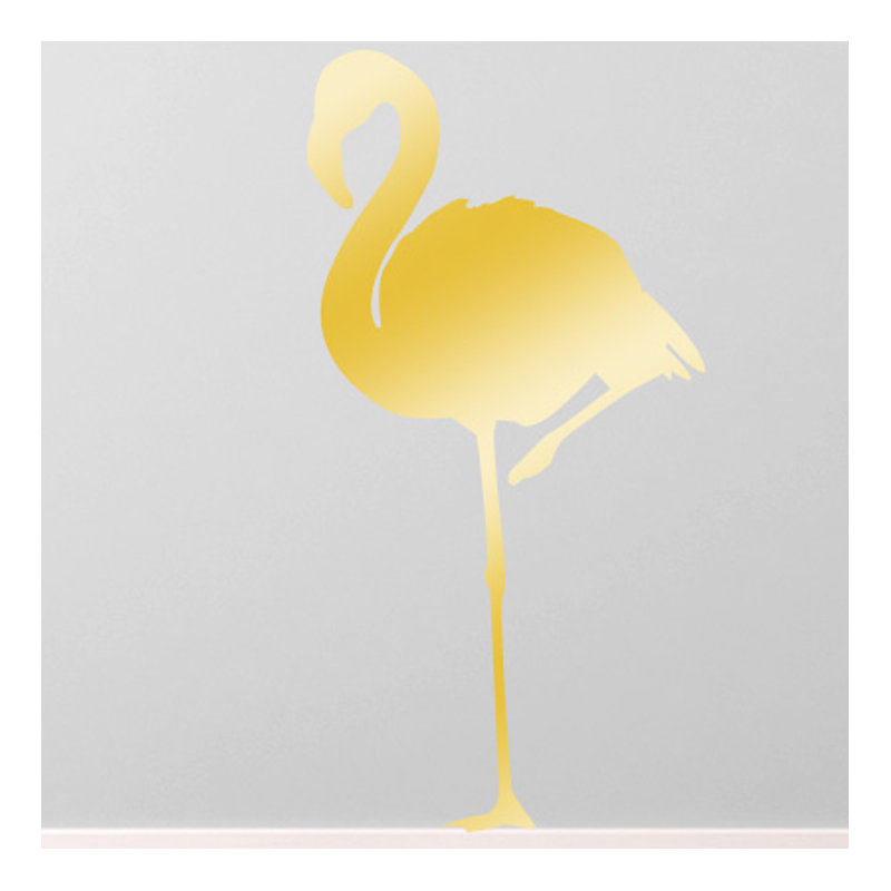 Animals Wall Decal, Medium, Shiny Gold
