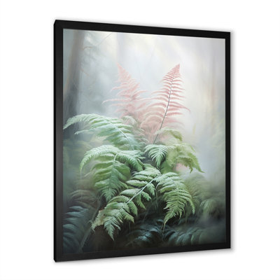 Ferns Romantic Impression VI, reproduction d'art sur toile