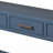 U_STYLE Modern Console Table Sofa Table for Living Room with 4 Drawers and 2 Shelves