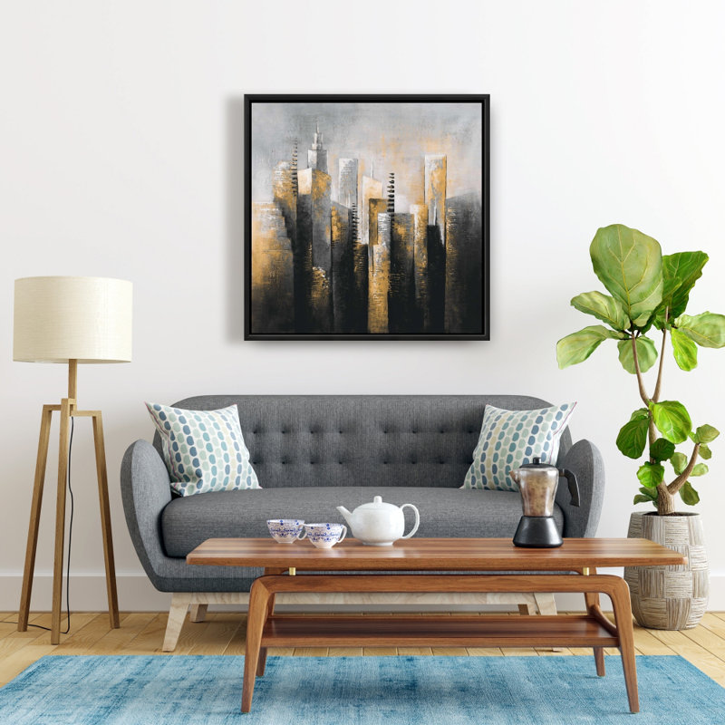 " Abstract Gold Skyscraper "