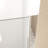 25-24"X 72" Pivot Shower Door, Chrome Aluminum Frame, Half Frame ,1/4"(6Mm) Tempered Glass Explosion Proof Film-121957778