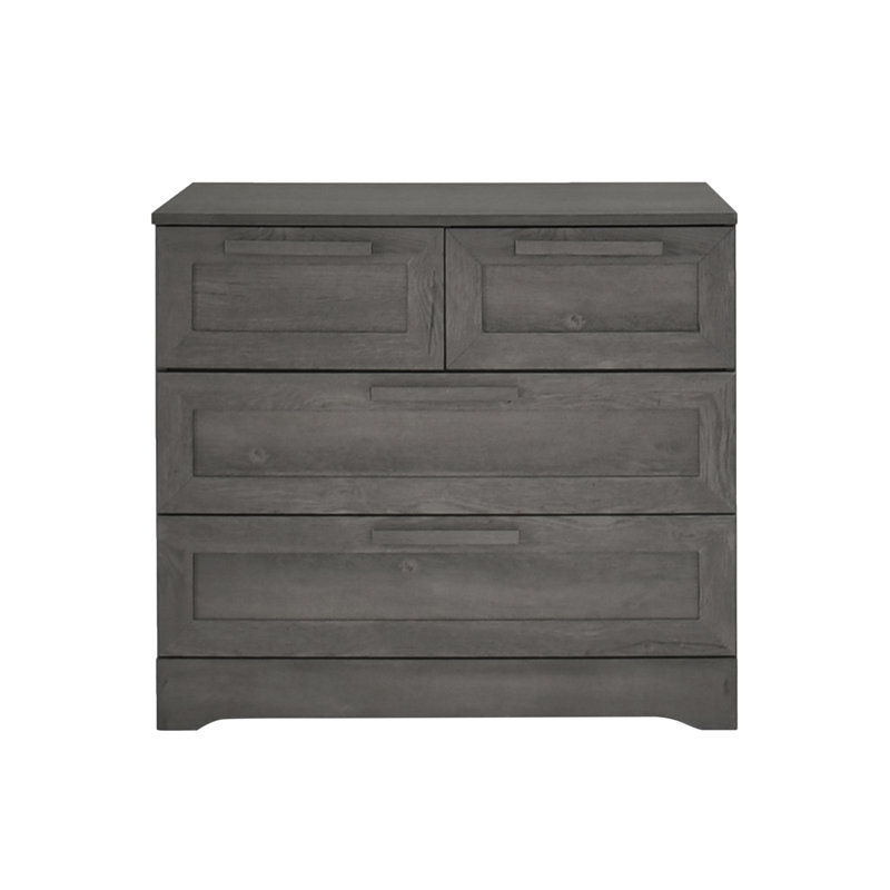 Commode 4 tiroirs Sharlene, Érable gris