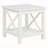 Slater White End Table