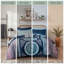 Polyester Geometric Coverlet Set