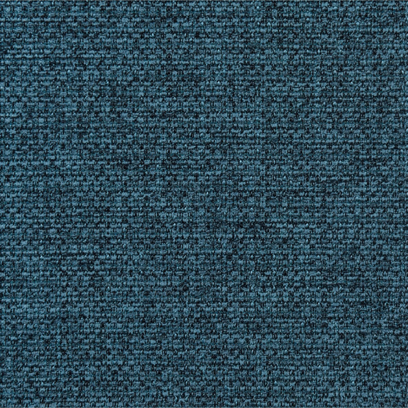 Banc rembourré en tissu Shaundrel, Bleu