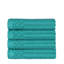 Kleiman Cotton Highly Absorbent Solid and Checkered Border Hand Towel Set-124136588