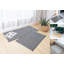 Tapis jaune à motif géométrique tissé en losange classique de 24 po de largeur-19494937