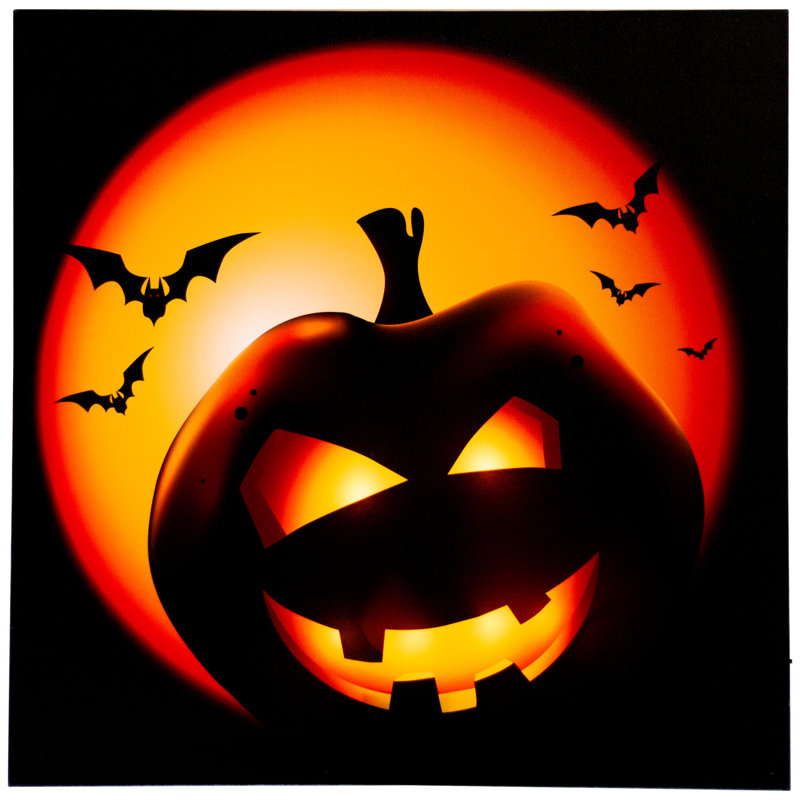 Toile d'Halloween 19,75 po x 19,75 po