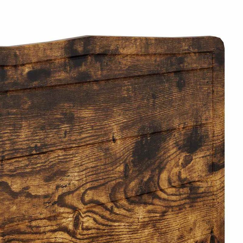Headboard, EU Double - 135 x 200 cm, Smoked Oak