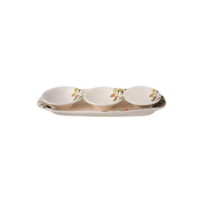 Olival  Platter + 3 Bowls