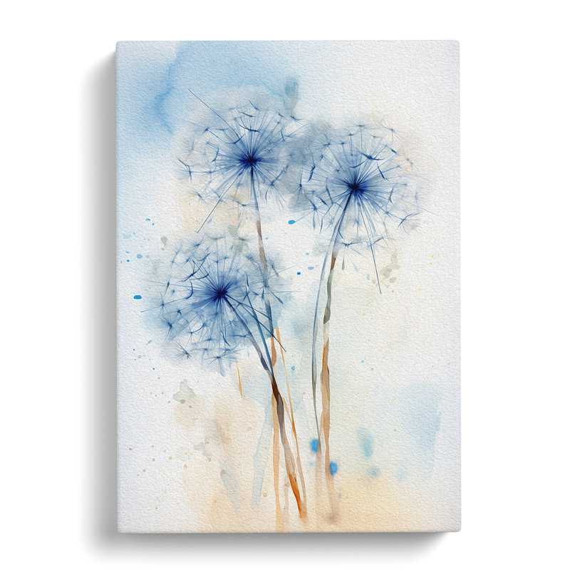 Dandelion Abstract No.4 - Wrapped Canvas, 60cm H x 40cm W x 3cm D