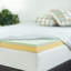 Surmatelas en mousse à mémoire de forme infusée de thé vert Zinus-861557191-888216003