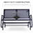 2-Person Outdoor Glider Bench-489675697
