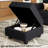 Nairoby 116.6'' Wide L Shaped Modular Sectional Sofa Apartment Livingroom Couch 6-Pieces 4-Seat Sofa with Storage Ottoman-399333534