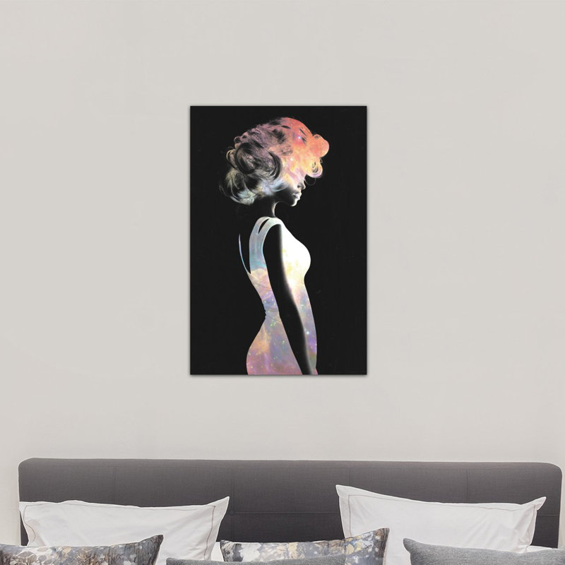 « from above », impression sur toile tendue, H 18 po x l 12 po x P 1,5 po