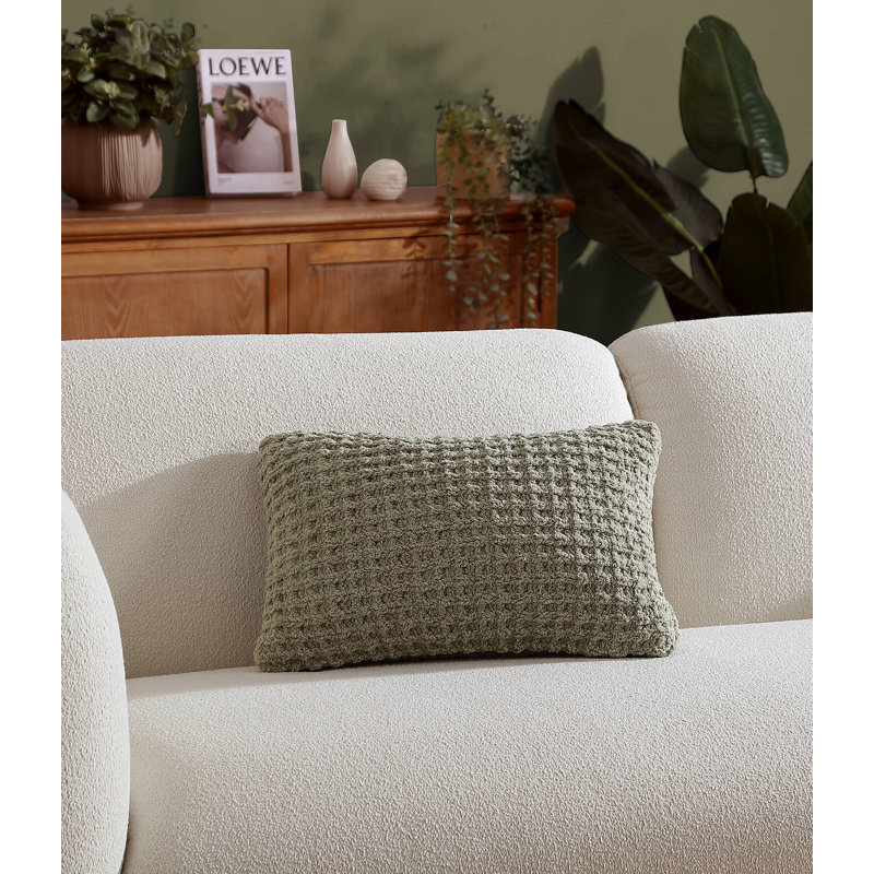 Snug Lumbar Pillow Cover & Insert, Moss
